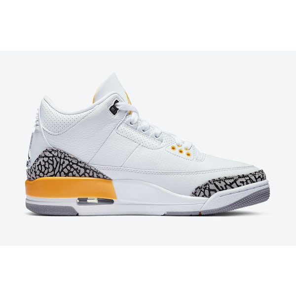 Jordans 3 Retro “Laser Orange” CK9246-108 för män och kvinnor, original AJ3 sneakers 44