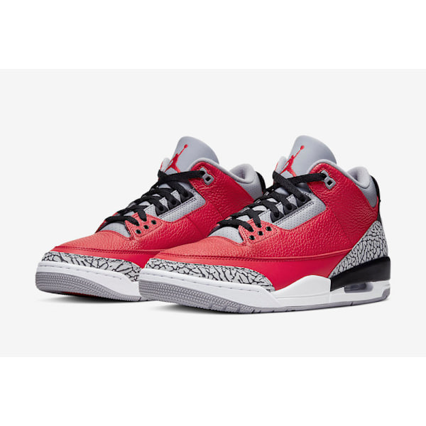 Jordans 3 Retro CU2277-600 för män och kvinnor, original AJ3 sneakers 37.5