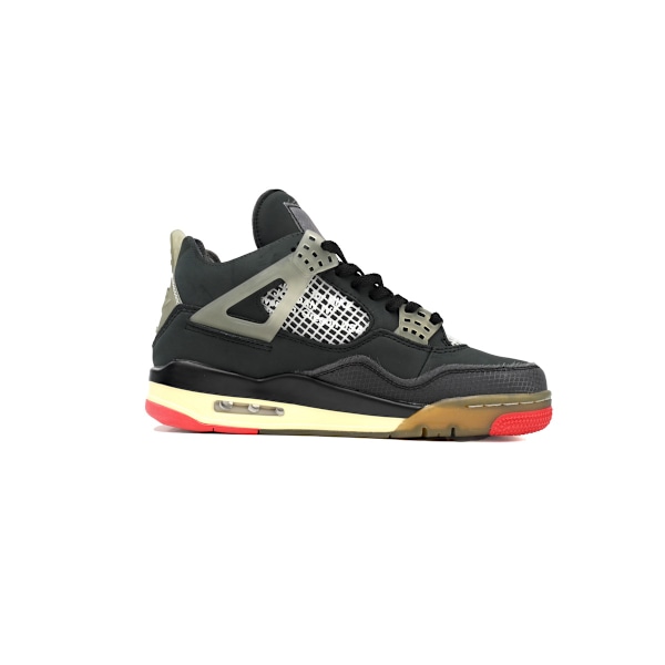 Jordans 4 Retro Bred CV9388-001 för Män och Kvinnor Original AJ4 Sneakers 37.5