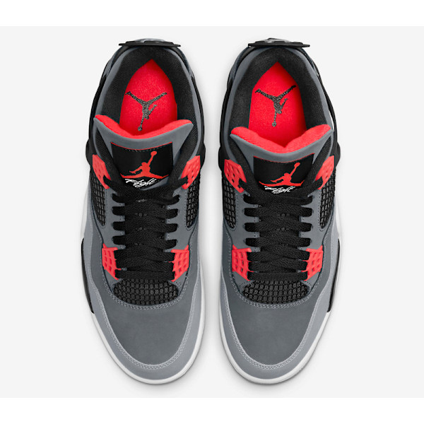 Jordans 4 Retro “Infrared” DH6927-061 Herr och Dam Original AJ4 Sneakers 44