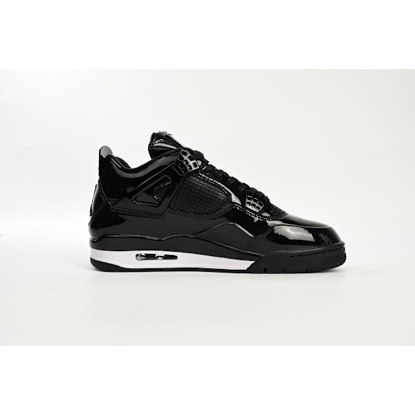 Jordans 4 Retro Powder Patent Leather för Män och Kvinnor Original AJ4 Sneakers 43