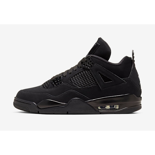 Jordans 4 Retro Black Cat” CU1110-010 Herr och Dam Original AJ4 Sneakers 47