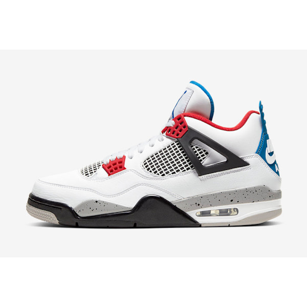 Jordans 4 Retro “What The” CI1184-146 Herr- och Damskor Original AJ4 Sneakers 41
