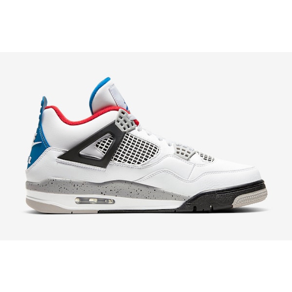 Jordans 4 Retro “What The” CI1184-146 Herr- och Damskor Original AJ4 Sneakers 41