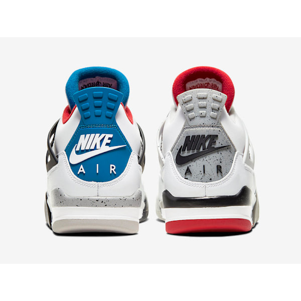 Jordans 4 Retro “What The” CI1184-146 Herr- och Damskor Original AJ4 Sneakers 42
