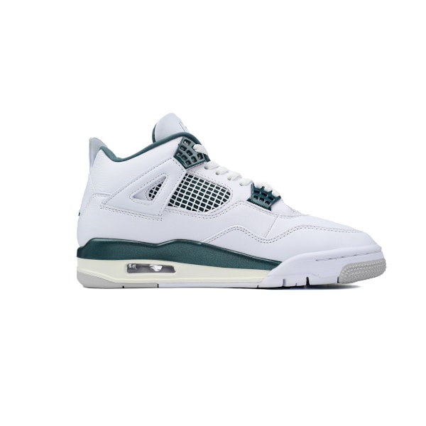 Jordans 4 Retro Oxidized Green FQ8138-103 Herr- och Damskor Original AJ4 Sneakers 38