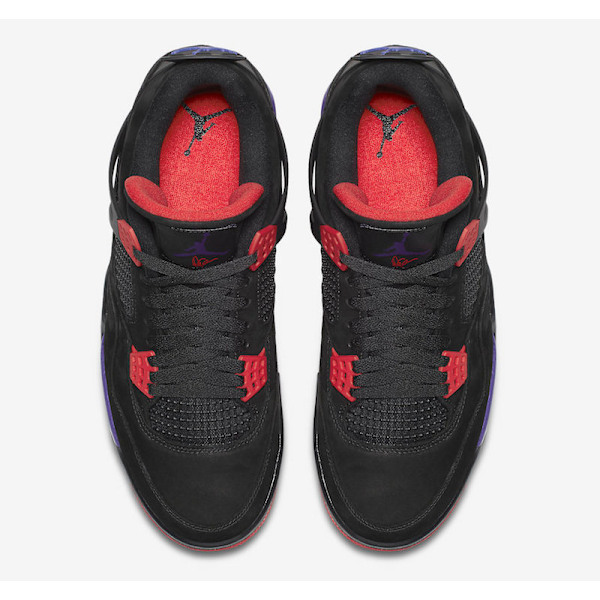 Jordan 4 Retro \"Raptors\" AQ3816-065 Herr och Dam Original AJ4 Sneakers 43