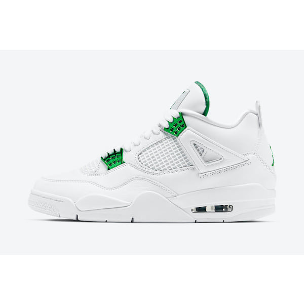 Jordans 4 Retro “Green Metallic” CT8527-113 Herr och Dam Original AJ4 Sneakers 39