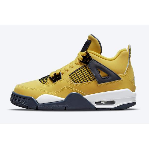 Jordans 4 Retro Lightning CT8527-700 Herr- och Damskor Original AJ4 Sneakers 40