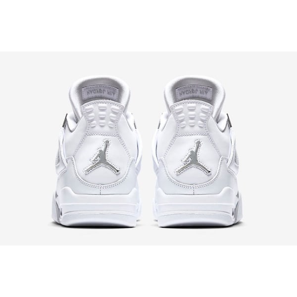 Jordans 4 Retro “Pure Money” 308497-100 Herr och Dam Original AJ4 Sneakers 41