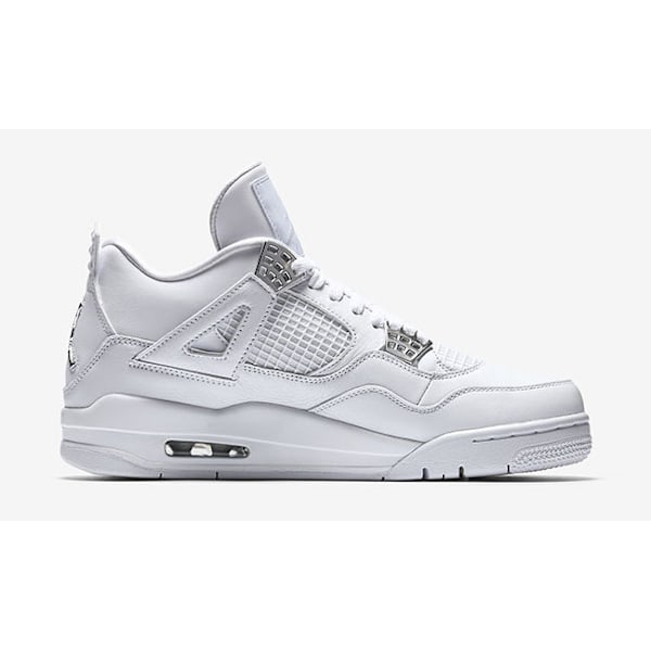 Jordans 4 Retro “Pure Money” 308497-100 Herr och Dam Original AJ4 Sneakers 43