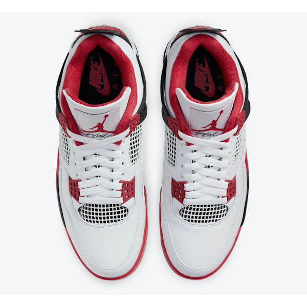 Jordans 4 Retro “Fire Red” DC7770-160 Herr och Dam Original AJ4 Sneakers 47