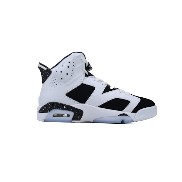 Jordans 6 Retro 'Oreo' 384664-101 för män och kvinnor, original AJ6-sneakers 40