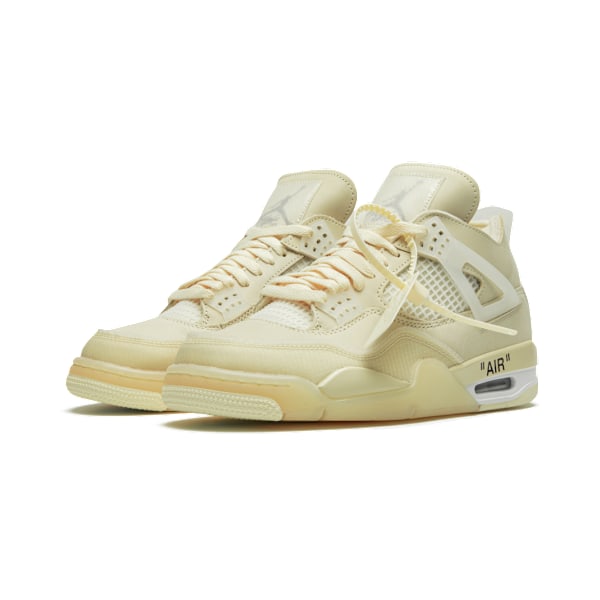 Jordans 4 Retro SP WMNS CV9388-100 Herr och Dam Original AJ4 Sneakers 38