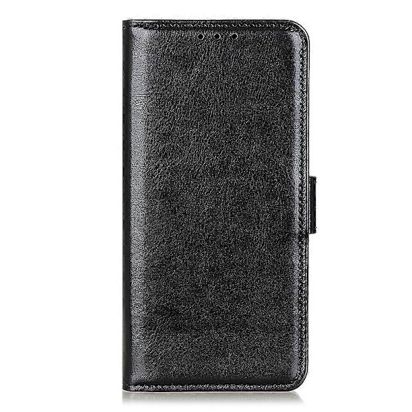 För Motorola Edge 50 Pro 5G Fodral PU Läder Crazy Horse Textur Plånbok Mobilskal