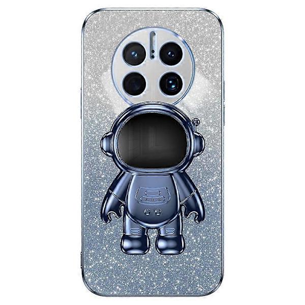 För Huawei Mate 50 Pro 4G PC + TPU Skal Astronaut Ställ Telefonfodral