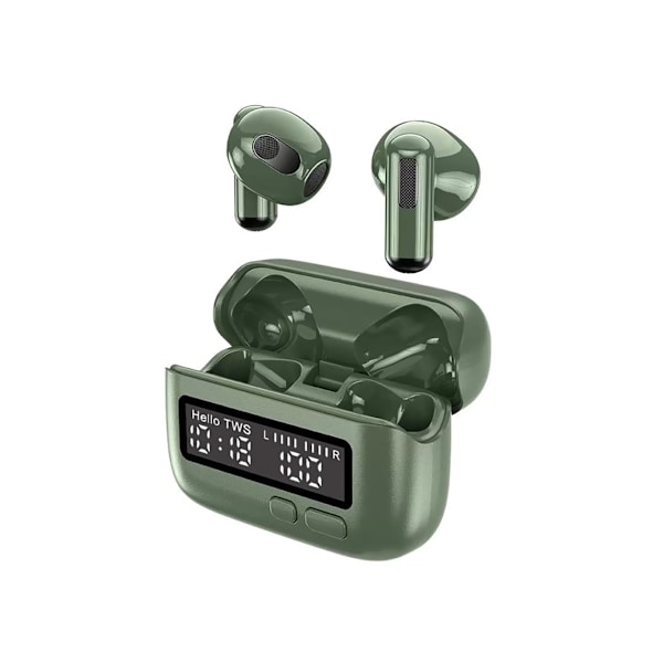 Hörlurar utan högtalare Kompositfilm Bluetooth Grön
