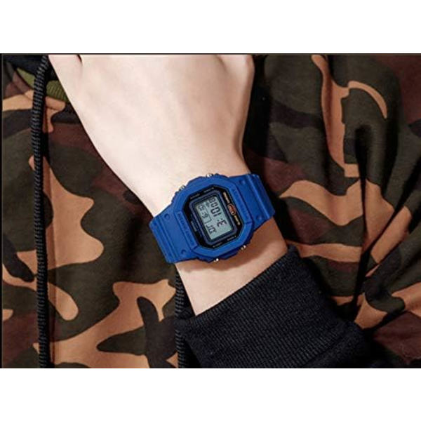 Multifunktionell Digital Sportklocka Herr Armbandsur Retro Herrklockor