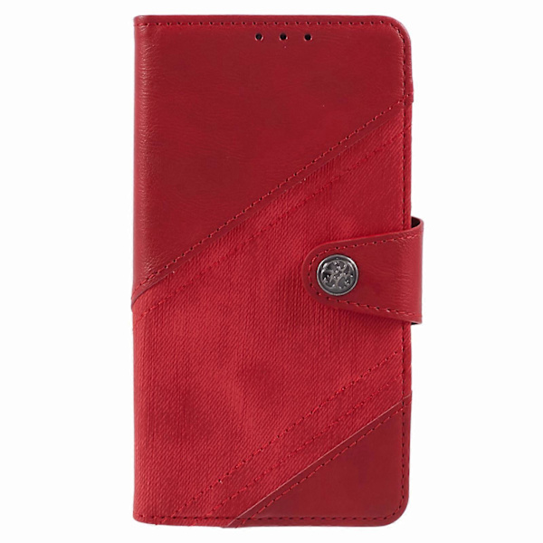 Plånboksfodral i PU-läder med jeanstygstruktur för Infinix GT 20 Pro 5G