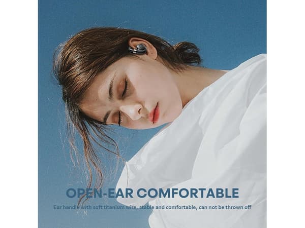Öppna Hörlurar Vattentäta Bluetooth Beige