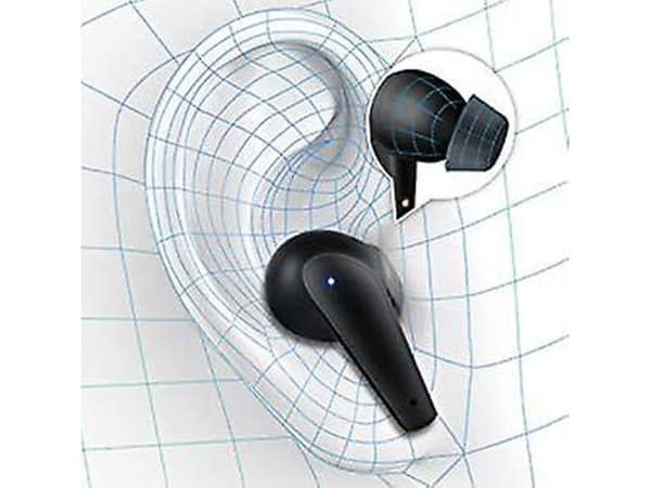 True Wireless Bluetooth Pairing Vattentäta Hörlurar Svarta