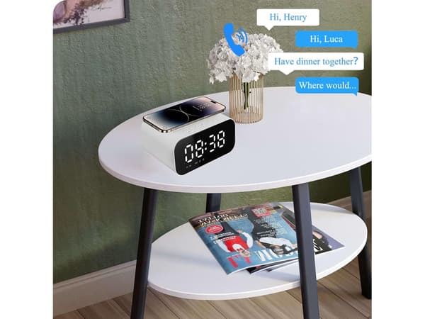 Clip-on Stereo Bluetooth Hörlurar med Brusreducering Svart