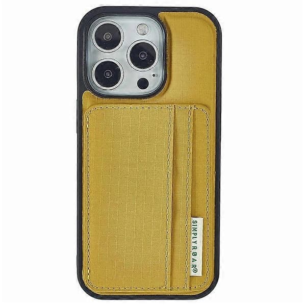 Etui til iPhone 16 Pro Max med kortholder, støttefod og retro læderbagside