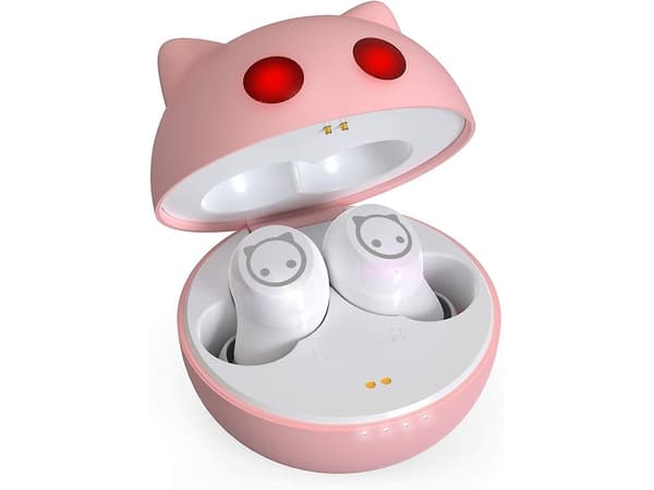 Rosa In-Ear Hörlurar Utan Touchkontroll Bluetooth Rosa