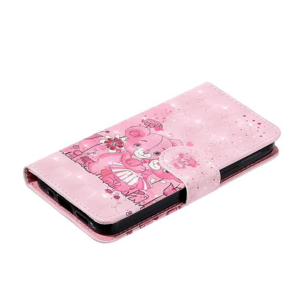 3D-tryckt läderfodral för Oppo A38 4G / A18 4G, plånboksfodral