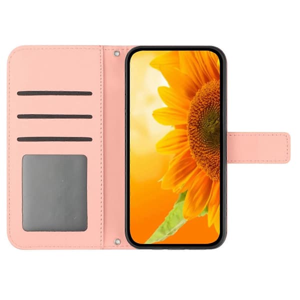 Solros Plånboksfodral Läder med Axelrem för iPhone 16 Pro Max