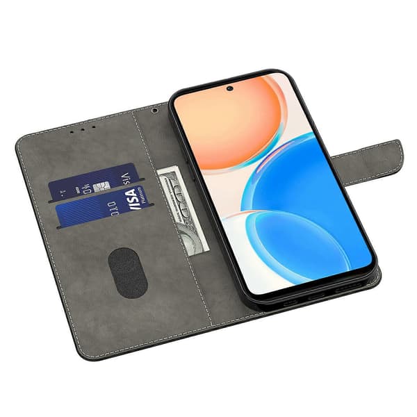 3D Mønster Tryk Læder Wallet Design Telefon Cover til Honor 90