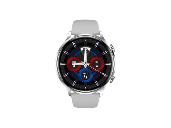 Smartwatch Qs40 1,39 tum Bluetooth Samtal Fitness Tracker Män Grå