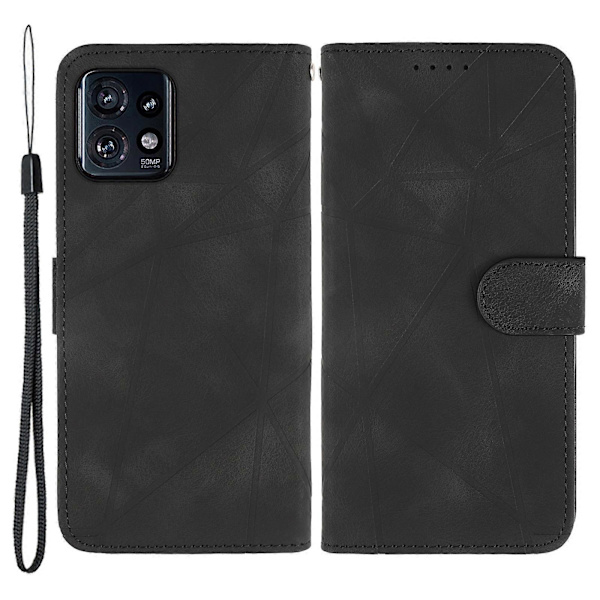 För Motorola Edge+ (2023)/ Edge 40 Pro 5G/ Moto X40 5G Flip Läderfodral Plånboksställ