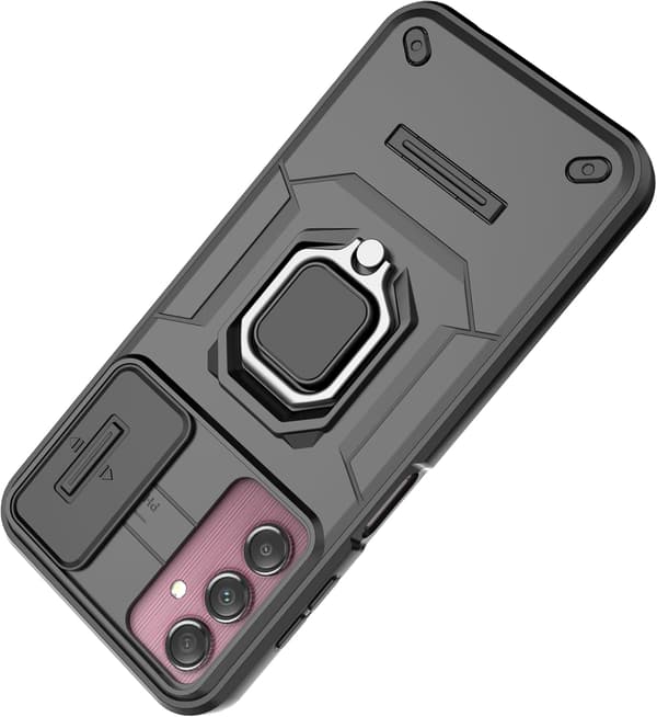Telefoncover - Samsung Galaxy A55/Quantum 5 - Stødsikkert - Skydevindue - Blå Blue Samsung Galaxy A55/Samsung Quantum 5
