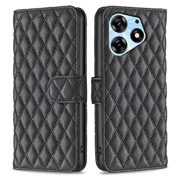 PU Læder Etui til Tecno Spark 10 Pro, Tegnebogsdesign Telefoncover