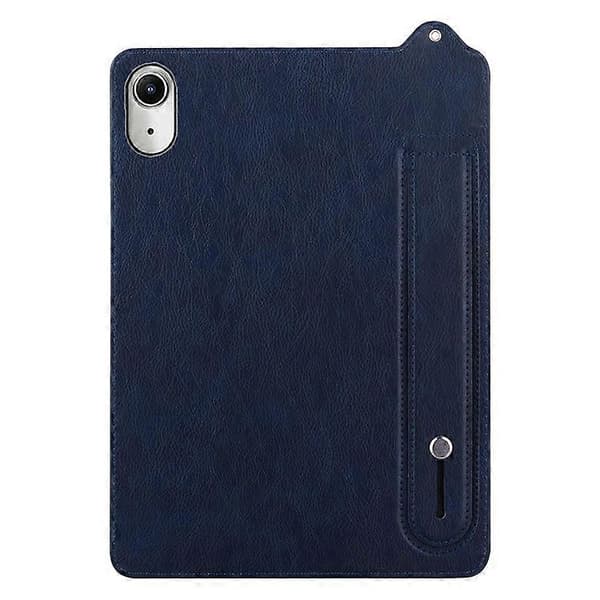 Läderfodral för iPad mini (2024) (A2996 A2995) / mini (2021) (A2568) med handrem och ställ