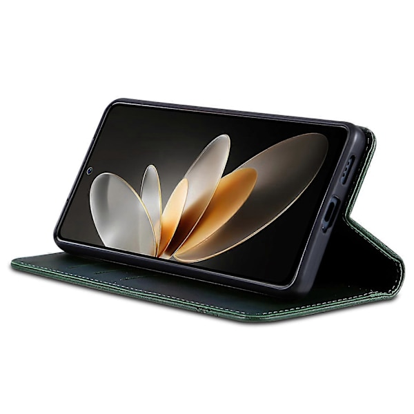 Magnetiskt plånboksfodral i läder för Huawei nova 12 Pro 5G