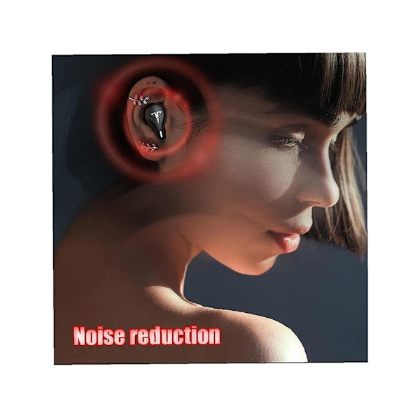 Bluetooth Gaming Hörlurar Stereo In-Ear Mini Sportheadset med Mikrofon Crackred YEMAESRE