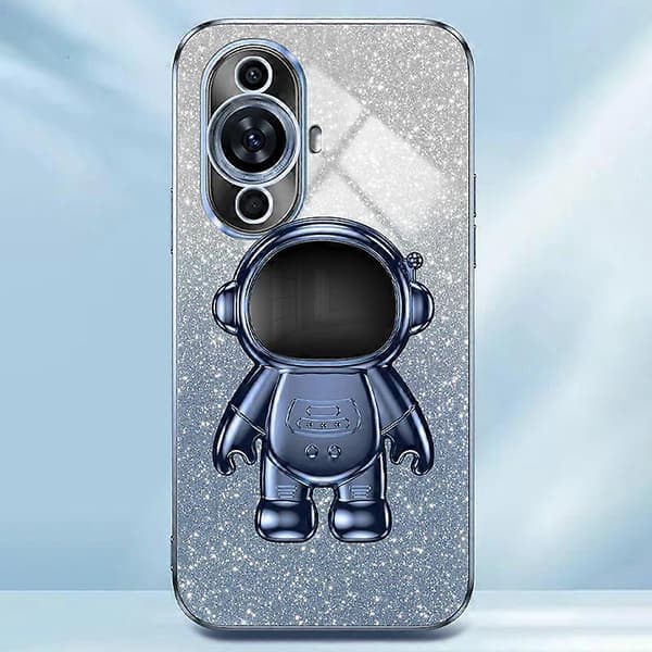 For Huawei nova 11 Deksel Astronaut Stativ Elektroplettering PC+TPU Deksel
