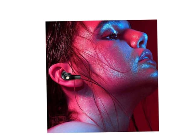 TWS Stereo Trådlösa Hörlurar Kompatibla Android Bluetooth Svart