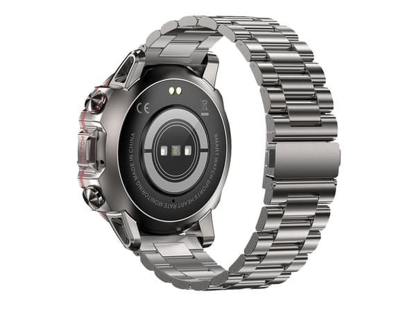 Smartwatch Ak56-Sølv Bluetooth Stemmeopkald Herre Vandtæt Sølv