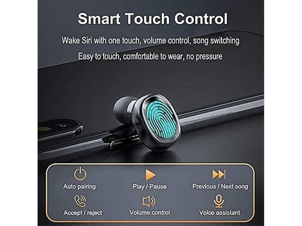 Vattentäta Bluetooth Stereo Hörlurar Guld