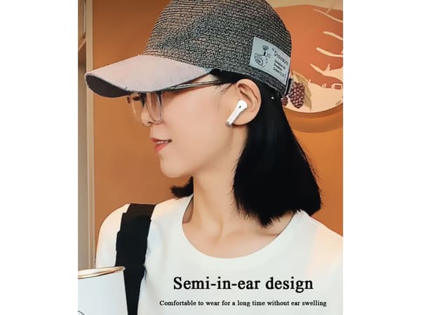 Premium Bluetooth Stereo Mute Hörlurar Svart