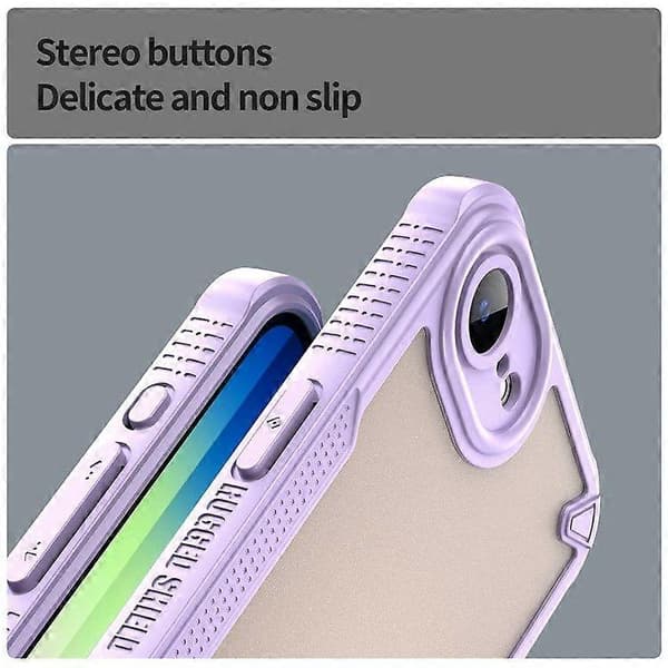 Matt hybrid bakdeksel til iPhone SE (2025)