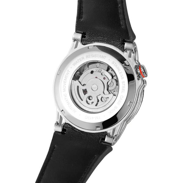 AUTOMATISK HERRKLOCKA STOR URTAVLA KRAFTFULL EXOTISK TOURBILLON SKELETTKLOCKA