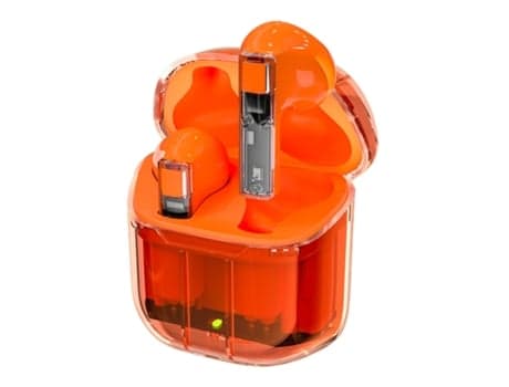 Aktiv brusreducering Hörlurar Timmar Bluetooth Vattentät Orange