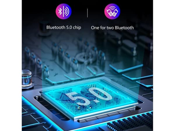 Svarta Bluetooth Hifi Stereo Hörlurar