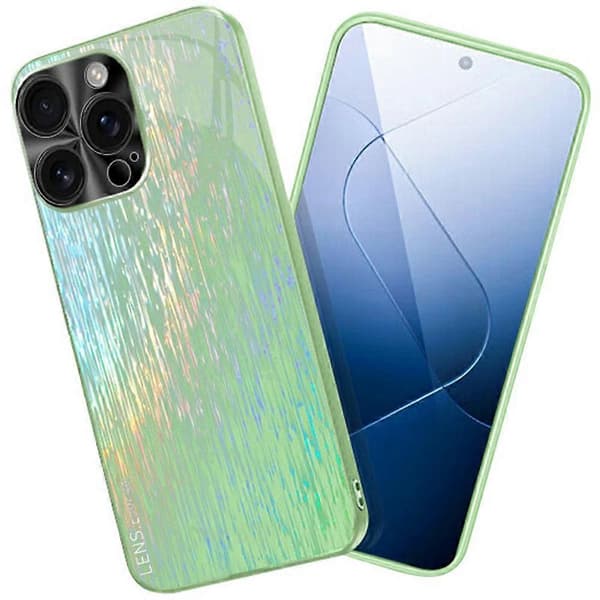 Fargerikt deksel til iPhone 16 Pro Max, ultratynt, fallsikkert hardt PC-bakdeksel
