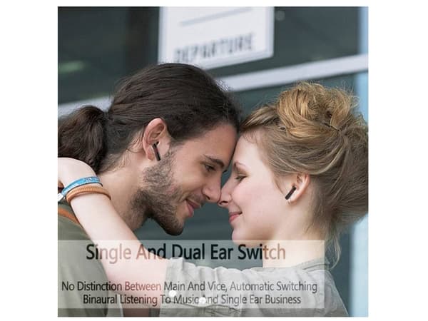 In-Ear Hörlurar Utan Bluetooth Svart