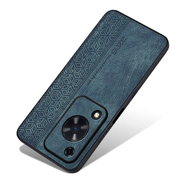 Skal för Huawei Enjoy 70 4G/ nova Y72 4G Tryckt PU-läder + TPU Skyddande Telefonskal